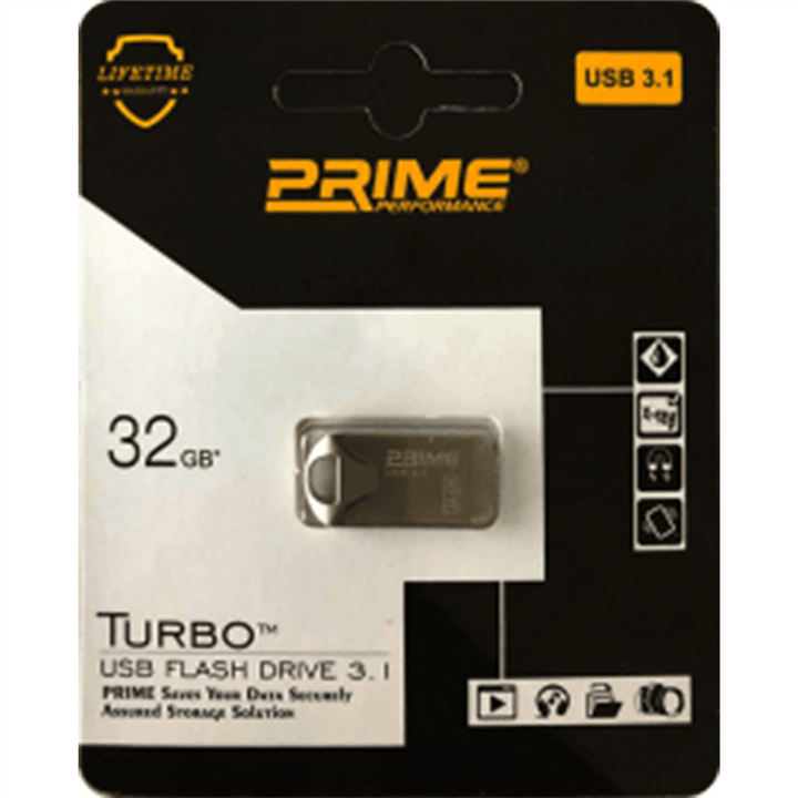 فلش مموری 32گیگابایت PRIME مدل TURBO